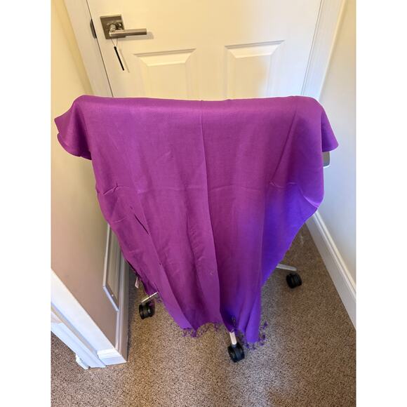 London Fog Crossbody Satchel Purse with Chaundry  Scarf - Picture 6 of 8